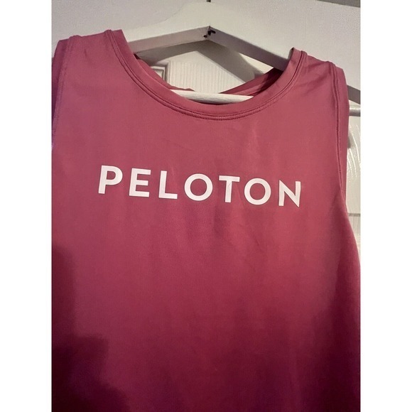 Peloton Tank Pink Tank Fitness Activewear Womens Size Small - Picture 2 of 6